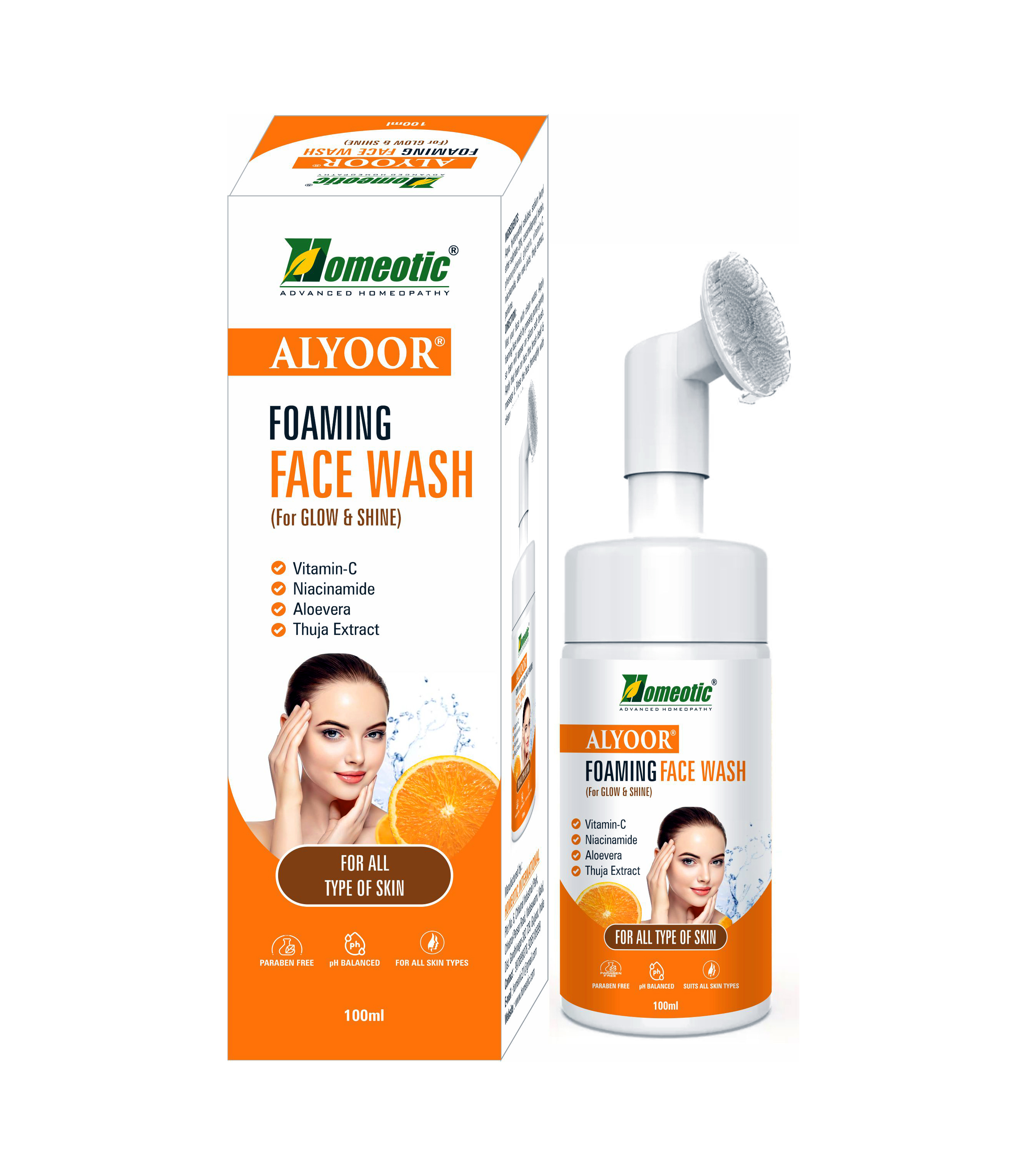 ALYOOR Foaming Face Wash With     Vitamin C